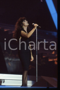 35mm vintage slide* 1987 FESTIVAL DI SANREMO Marcella BELLA Ritratto (4)
