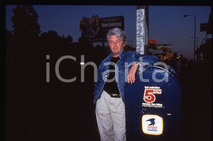 35mm vintage slide* 1989 LOS ANGELES Marc CERRONE Ritratto del cantante (5)