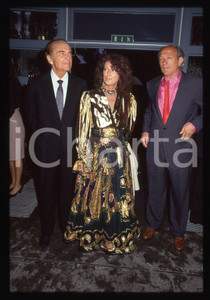 35mm vintage slide* 1990 ca CINEMA Rossano BRAZZI Carlo DI PALMA Ritratto (2)