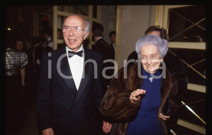 35mm vintage slide* 1993 MILANO Rita LEVI-MONTALCINI Renato DULBECCO alla SCALA