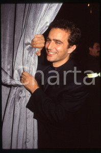 Fotografia d epoca originale 35mm vintage slide 1992 CERNOBBIO Pietro SCALIA all evento VIVA HOLLYWOOD 4 1