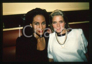 35mm vintage slide* 1992 ca FASHION Beverly JOHNSON and Kim ALEXIS (19)