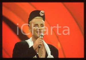 35mm vintage slide* 1987 MUSIC Boy GEORGE English singer (6)
