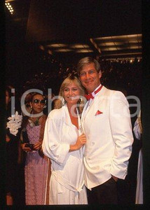 35mm vintage slide* 1995 ca CINEMA Susan GEORGE and Simon MacCORKINDALE (4)
