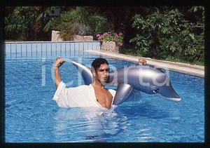 35mm vintage slide* 1987 ca MUSIC GEORGIO ALLENTINI African-American singer (25)