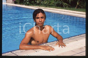 35mm vintage slide* 1987 ca MUSIC GEORGIO ALLENTINI African-American singer (43)