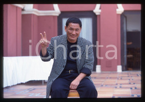 35mm vintage slide* 1997 MOSTRA DI VENEZIA Takeshi KITANO Ritratto regista (17)