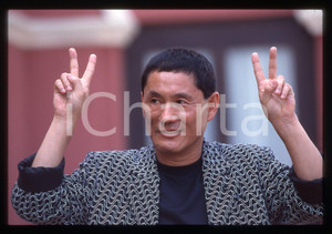 35mm vintage slide* 1997 MOSTRA DI VENEZIA Takeshi KITANO Ritratto regista (19)