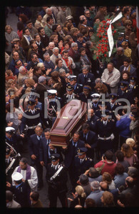 Fotografia d epoca originale 35mm vintage slide 1993 RIMINI Federico FELLINI  Funerale del regista 7 1