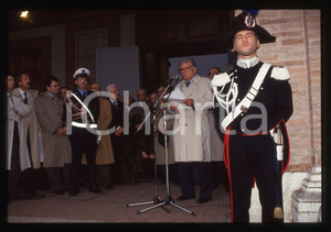 35mm vintage slide* 1993 RIMINI Sergio ZAVOLI - Funerale di Federico FELLINI (5)