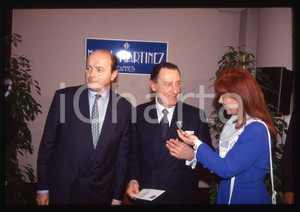 35mm vintage slide* 1993 CANNES Alberto SORDI Jacques TOUBON Agostina BELLI (1)
