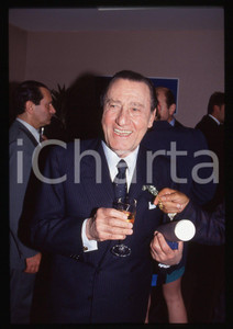 35mm vintage slide* 1993 CANNES Alberto SORDI all'Hotel MARTINEZ - Ritratto (1)