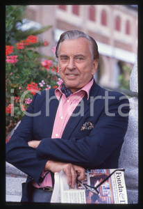 35mm vintage slide* 1990 LIDO DI VENEZIA Gore VIDAL all'Hotel Excelsior (31)