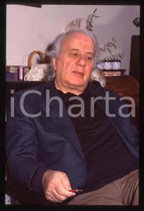 Fotografia d epoca originale 35mm vintage slide 1990 ca COSTUME Sergio BERNARDINI Ritratto imprenditore 3 1