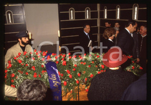 35mm vintage slide* 1986 MILANO Funerale Michele SINDONA - Camera ardente (1)