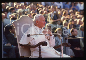 35mm vintage slide* 1990 ROMA GIOVANNI PAOLO II Inaugurazione Stadio Olimpico 9