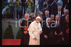 35mm vintage slide* 1990 ROMA GIOVANNI PAOLO II Inaugurazione STADIO OLIMPICO 10