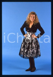 35mm vintage slide* 1989 CANALE 5 Ylenia CARRISI - Ritratto della showgirl (77)