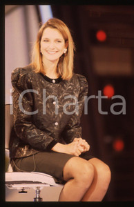 35mm vintage slide* 1990 ca COSTUME Dorina VACCARONI Ritratto della schermitrice