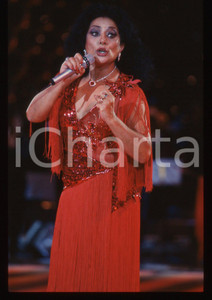 35mm vintage slide* 1988 CANALE 5 Lola FLORES canta al RAFFAELLA CARRÀ SHOW (7)