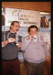 35mm vintage slide* 1989 RAI - MAI DIRE MAI Mimmo SEPE e Corrado TARANTO