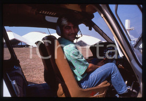 35mm vintage slide* 1990 ca FESTIVAL DE DEAUVILLE Patrice DREVET Ritratto (12)