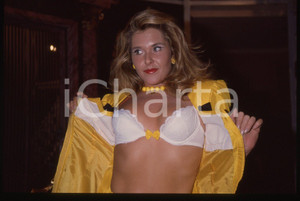 35mm vintage slide* 1990 ca COSTUME - Cinzia BERNI Ritratto dell'attrice (24)