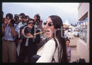 35mm vintage slide* 1995 CANNES Film Festival Rossy DE PALMA actress (28)