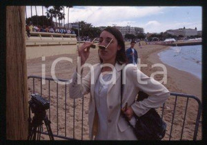 35mm vintage slide* 1995 CANNES Film Festival Rossy DE PALMA actress (29)