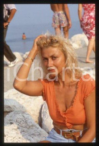 35mm vintage slide* 1985 ca ITALIA Rossella GARDINI Ritratto di attrice (28)