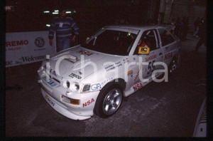 35mm vintage slide* 1994 SAN REMO RALLY Daniel DUCRUET at the car (51)