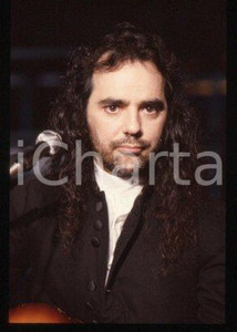 35mm vintage slide* 1990 MUSIC "ACADIE" Daniel LANOIS guitarist & vocalist (12)