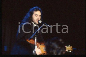 35mm vintage slide* 1990 MUSIC "ACADIE" Daniel LANOIS guitarist & vocalist (16)