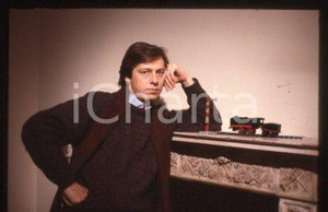 35mm vintage slide* 1985 ITALY Nanni GARELLA  Portrait of the actor (1)