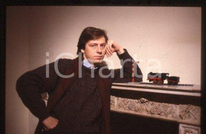 35mm vintage slide* 1985 ITALY Portrait of the actor Nanni GARELLA  (8)