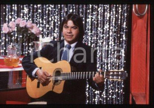 35mm vintage slide* 1985 MUSIC Portrait of guitarist Angel "PATO" GARCIA (1)