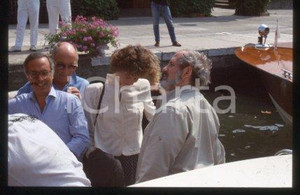 35mm vintage slide* 1992 ca VENICE American film director Brian DE PALMA (39)