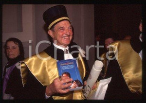 35mm vintage slide* 1995 BOLOGNA UNIVERSITY Honorary Degree of George SOROS (65)