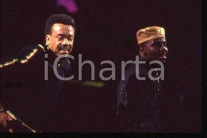 35mm vintage slide* 1993 ca MILAN - American band EARTH, WIND & FIRE (51)