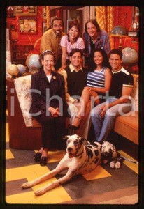 35mm vintage slide* 1997 CINEMA Cast of "BETWEEN BROTHERS" TV Series(1)