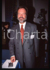 35mm vintage slide* 1995 ca ITALY Economist of Deutsche Bank Norbert WALTER (2)