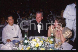 35mm vintage slide* 1981 ca CANNES Joseph COTTEN and wife Patricia MEDINA (33)