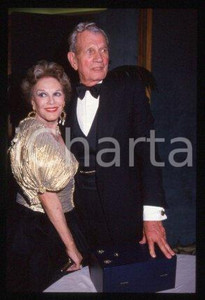 35mm vintage slide* 1981 ca CANNES Joseph COTTEN and wife Patricia MEDINA (37)