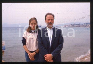 35mm vintage slide* 1988 CANNES Film Festival Chris MENGES & Jodhi MAY (26)