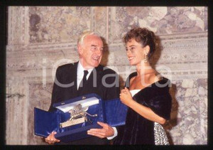 35mm vintage slide* 1992 VENICE Film Festival film director Claude SAUTET (23)