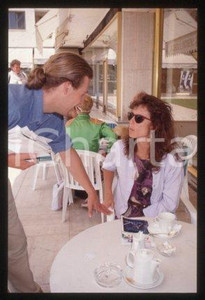 35mm vintage slide* 1990 CANNES Film Festival British actress Rachel WARD (10)