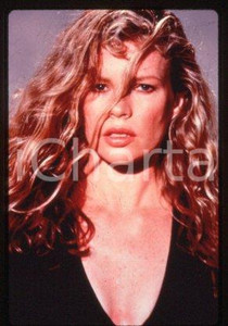 35mm vintage slide* 1990 ca LOS ANGELES actress & model Kim BASINGER (82)
