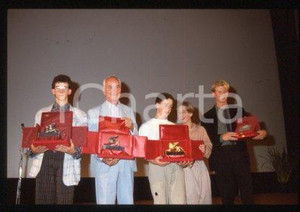 35mm vintage slide* 1987 VENICE Film Festival Gaspard MANESSE Raphael FEJTO (13)