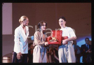 35mm vintage slide* 1987 VENICE Film Festival Gaspard MANESSE Raphael FEJTO (14)