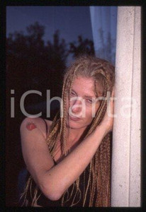 35mm vintage slide* 1990 ca ITALY artist and actress Domiziana GIORDANO (17)